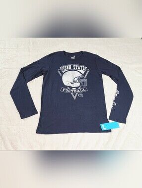 Penn State Football Women's Long Sleeve Tee - Navy